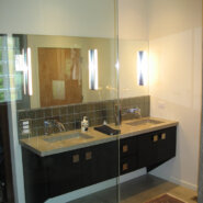 Bathroom  with concrete