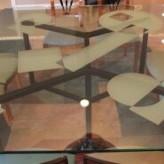 Custom Glass Dining Table Top