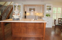 Custom Designed Kitchen with Island
