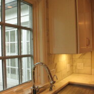 Kitchen Sink with Integrated Drainboard