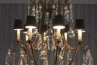 Chandelier Detail in Grand Stair
